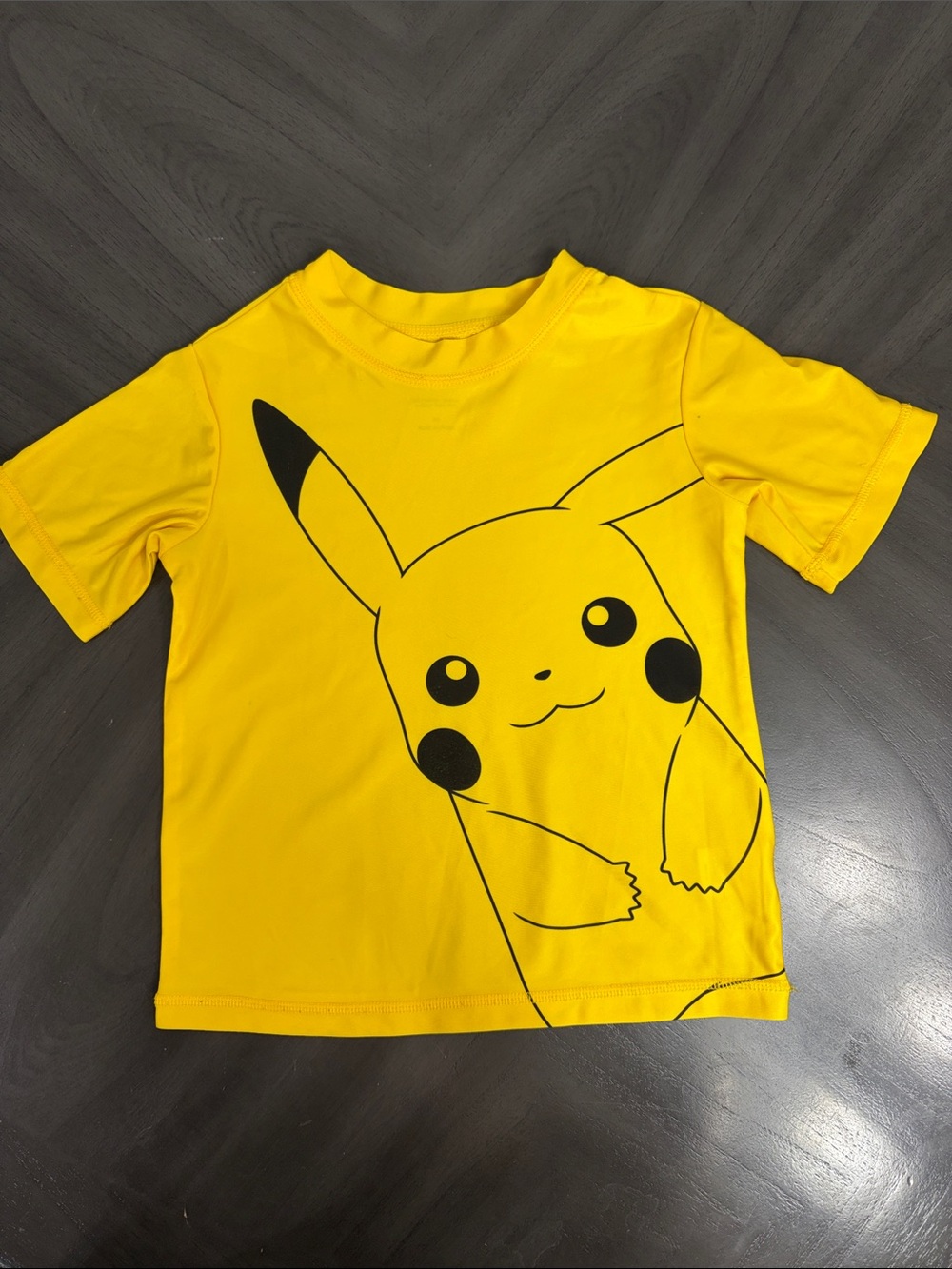 Pokemon Yellow Pikachu Graphic Short Sleeve Tee